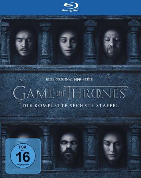 Game of Thrones Season 6 (Blu-ray), 4 Blu-ray Discs