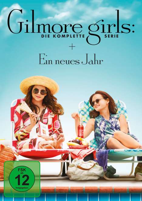 Gilmore Girls (Komplette Serie + Ein neues Jahr), 44 DVDs
