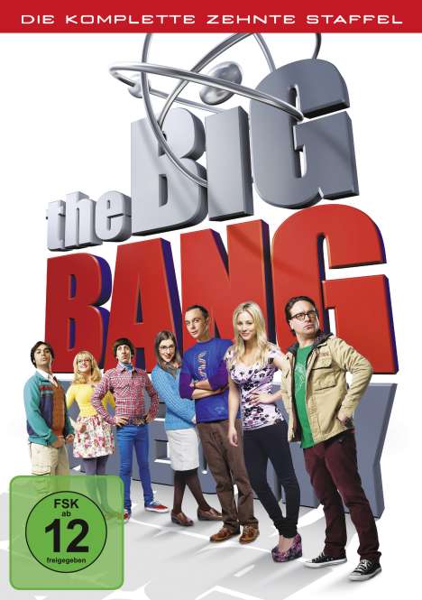 The Big Bang Theory Staffel 10, 3 DVDs