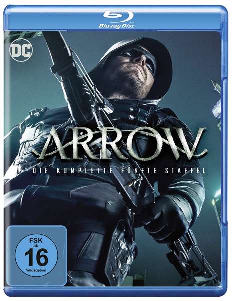 Arrow Staffel 5 (Blu-ray), 4 Blu-ray Discs