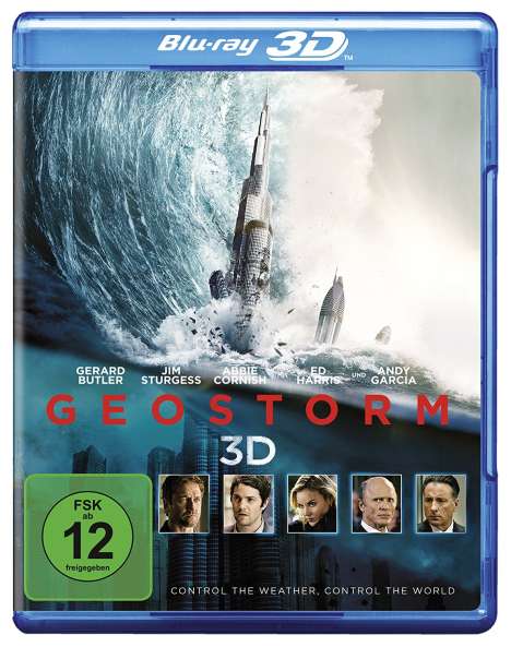 Geostorm (3D Blu-ray), Blu-ray Disc