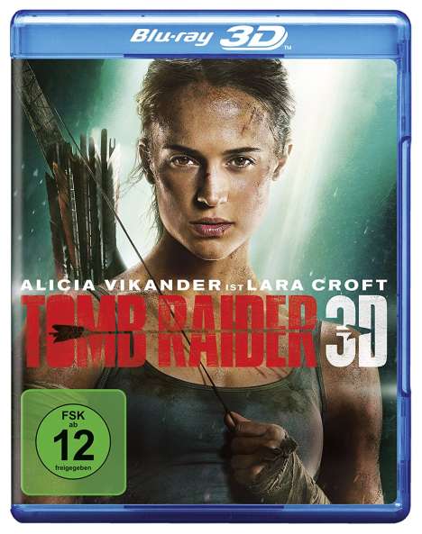 Tomb Raider (2018) (3D Blu-ray), Blu-ray Disc