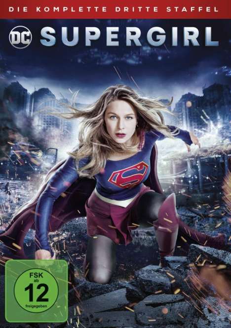 Supergirl Staffel 3, 5 DVDs