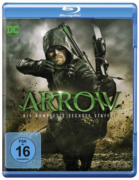 Arrow Staffel 6 (Blu-ray), 4 Blu-ray Discs