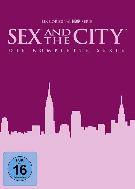 Sex and the City (Komplette Serie), 17 DVDs