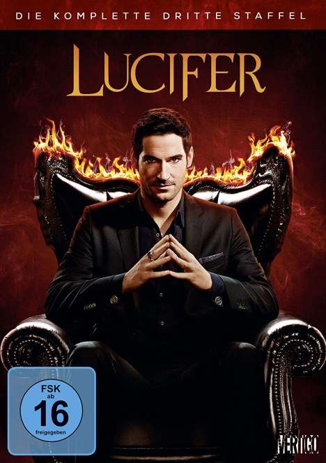 Lucifer Staffel 3, 3 DVDs