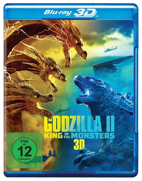 Godzilla II: King of the Monsters (3D Blu-ray), Blu-ray Disc