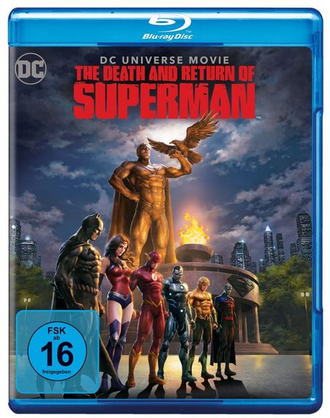 The Death and Return of Superman (Blu-ray), 1 Blu-ray Disc und 1 DVD