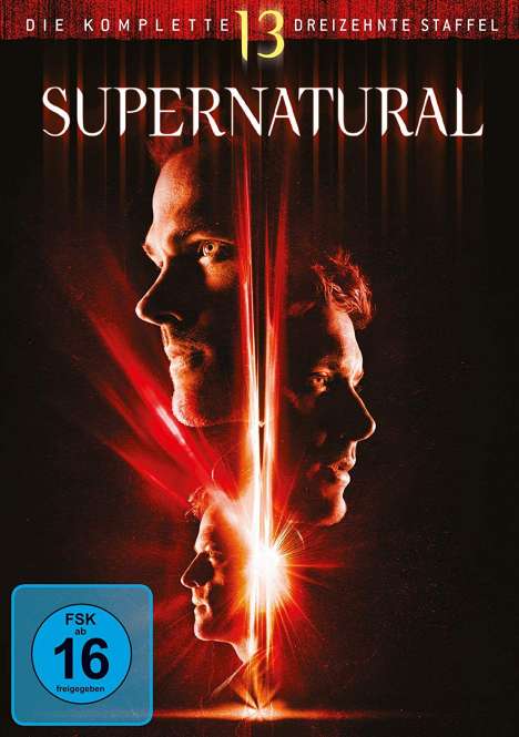 Supernatural Staffel 13, 5 DVDs