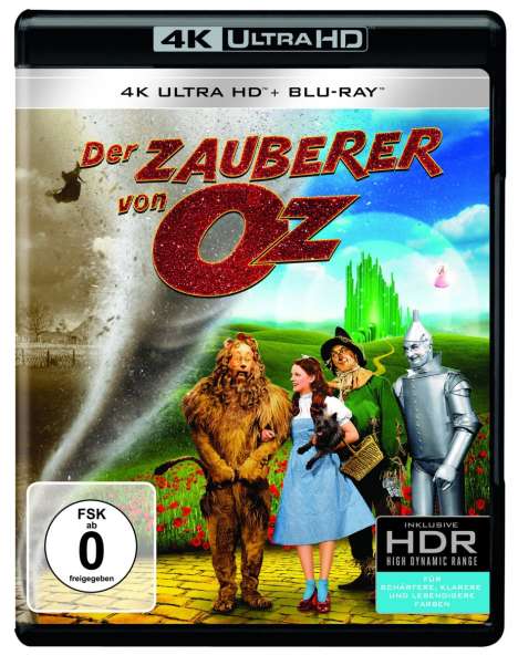 Der Zauberer von OZ (1939) (Ultra HD Blu-ray &amp; Blu-ray), 1 Ultra HD Blu-ray und 1 Blu-ray Disc