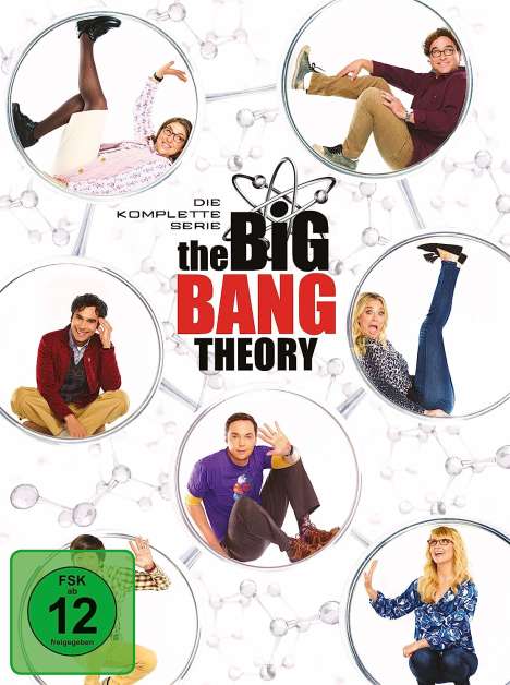 The Big Bang Theory (Komplette Serie), 37 DVDs