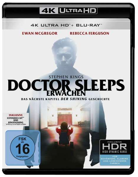 Doctor Sleeps Erwachen (Ultra HD Blu-ray &amp; Blu-ray), 1 Ultra HD Blu-ray und 2 Blu-ray Discs