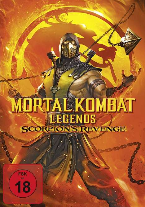 Mortal Kombat Legends: Scorpion's Revenge, DVD