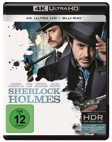 Sherlock Holmes (2009) (Ultra HD Blu-ray &amp; Blu-ray), 1 Ultra HD Blu-ray und 1 Blu-ray Disc