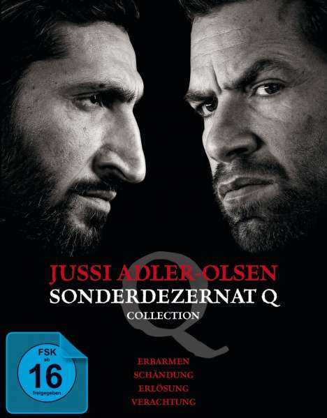 Jussi Adler Olsen - Sonderdezernat Q Collection (Blu-ray), 4 Blu-ray Discs