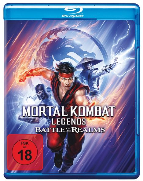 Mortal Kombat Legends: Battle of the Realms (Blu-ray), Blu-ray Disc
