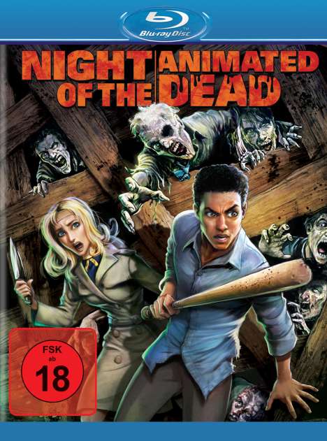 Night of the Animated Dead (Blu-ray), Blu-ray Disc