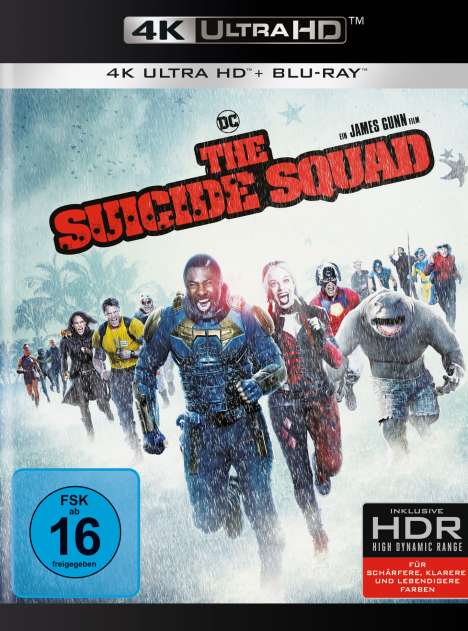 The Suicide Squad (2021) (Ultra HD Blu-ray &amp; Blu-ray), 1 Ultra HD Blu-ray und 1 Blu-ray Disc
