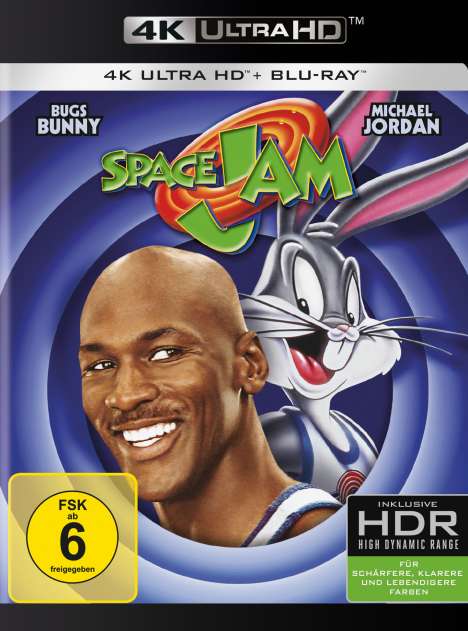 Space Jam (Ultra HD Blu-ray &amp; Blu-ray), 1 Ultra HD Blu-ray und 1 Blu-ray Disc