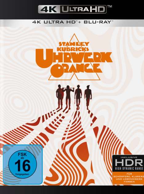 Uhrwerk Orange (Ultra HD Blu-ray &amp; Blu-ray), 1 Ultra HD Blu-ray und 1 Blu-ray Disc