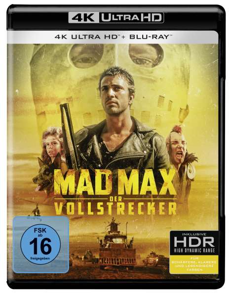 Mad Max 2: Der Vollstrecker (Ultra HD Blu-ray &amp; Blu-ray), 1 Ultra HD Blu-ray und 1 Blu-ray Disc