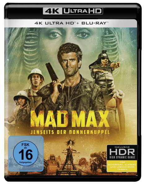 Mad Max 3: Jenseits der Donnerkuppel (Ultra HD Blu-ray &amp; Blu-ray), 1 Ultra HD Blu-ray und 1 Blu-ray Disc