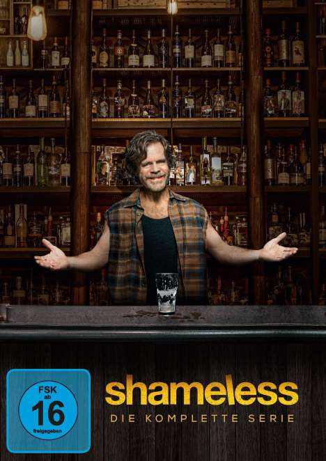Shameless (Komplette Serie), 34 DVDs
