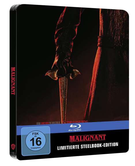Malignant (Blu-ray im Steelbook), Blu-ray Disc