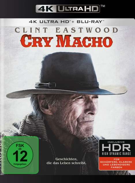 Cry Macho (Ultra HD Blu-ray &amp; Blu-ray), 1 Ultra HD Blu-ray und 1 Blu-ray Disc