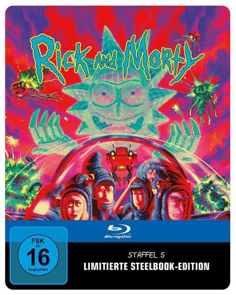 Rick and Morty Staffel 5 (Blu-ray im Steelbook), Blu-ray Disc