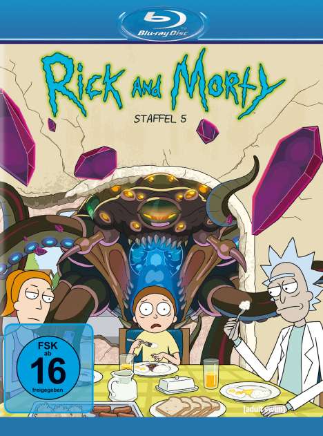 Rick and Morty Staffel 5 (Blu-ray), Blu-ray Disc