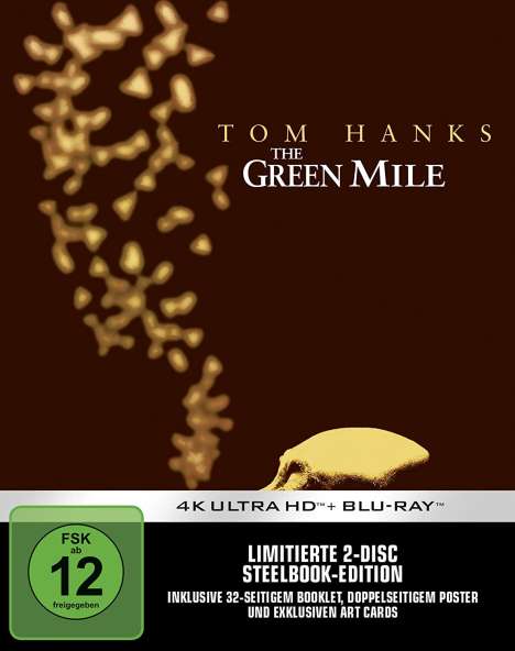 The Green Mile (Unique Collector's Edition) (Ultra HD Blu-ray &amp; Blu-ray im Steelbook), 1 Ultra HD Blu-ray und 1 Blu-ray Disc