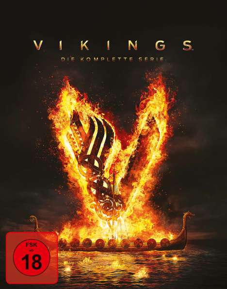 Vikings (Komplette Serie), 27 DVDs