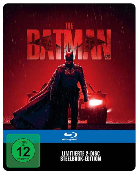 The Batman (2022) (Blu-ray im Steelbook), 2 Blu-ray Discs