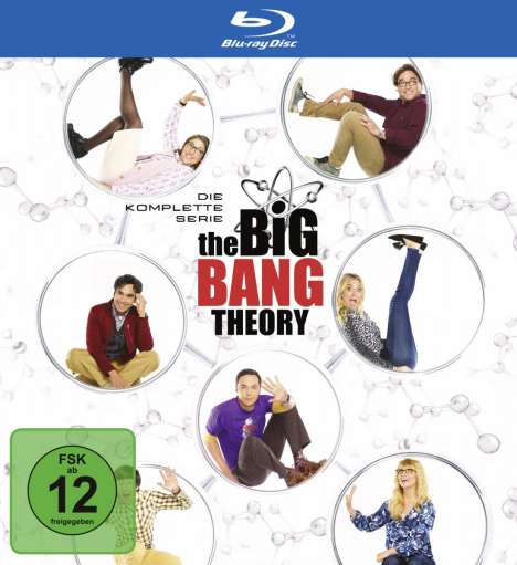 The Big Bang Theory (Komplette Serie) (Blu-ray), 28 Blu-ray Discs
