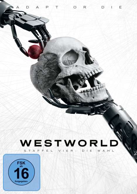 Westworld Staffel 4: Die Wahl (finale Staffel), 3 DVDs