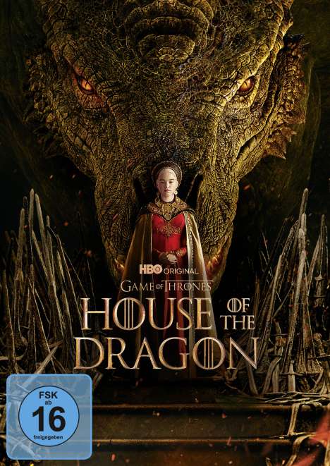 House of the Dragon Staffel 1, 5 DVDs
