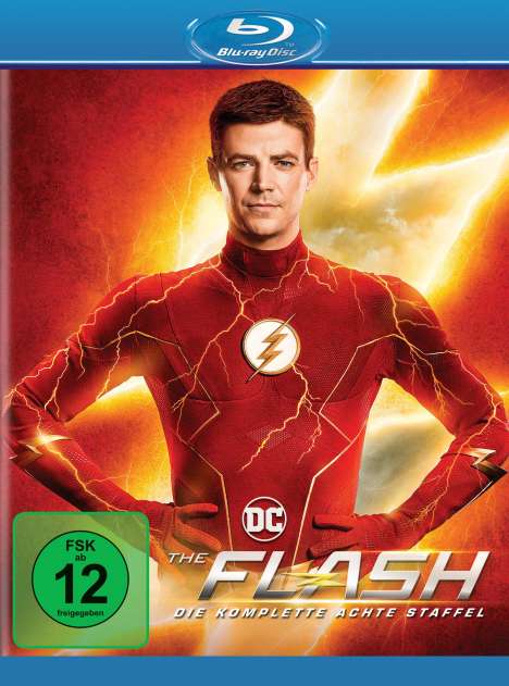 The Flash Staffel 8 (Blu-ray), 4 Blu-ray Discs