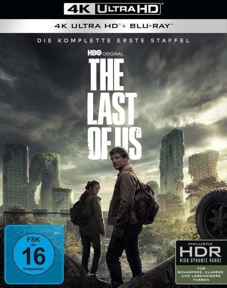 The Last Of Us Staffel 1 (Ultra HD Blu-ray &amp; Blu-ray), 2 Ultra HD Blu-rays und 2 Blu-ray Discs