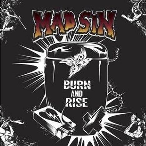 Mad Sin: Burn And Rise (Limited Edition CD + DVD), 1 CD und 1 DVD