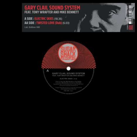 Gary Clail: Electric Skies/Twisted Love (Dub) (Limited-Edition), Single 10"