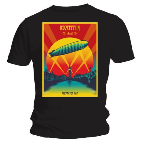 Led Zeppelin: Celebration Day (Gr. L), T-Shirt