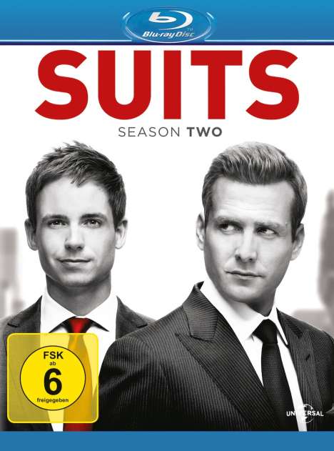 Suits Season 2 (Blu-ray), 4 Blu-ray Discs