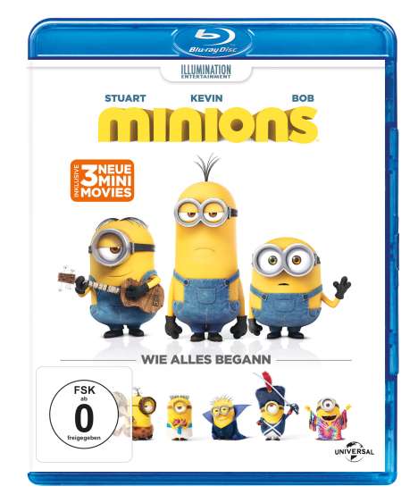 Minions (Blu-ray), Blu-ray Disc