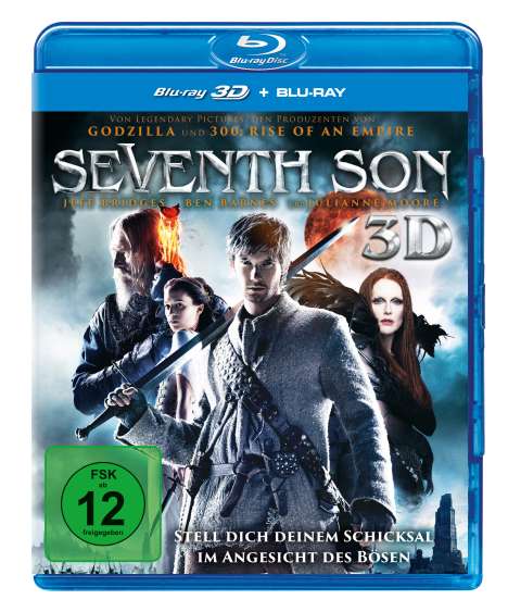 Seventh Son (3D &amp; 2D Blu-ray), 2 Blu-ray Discs
