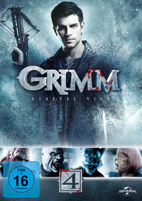 Grimm Staffel 4, 6 DVDs