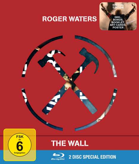 Roger Waters: The Wall (Limited Special Edition), 2 Blu-ray Discs