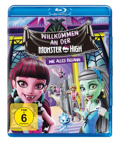 Monster High: Willkommen an der Monster High (Blu-ray), Blu-ray Disc
