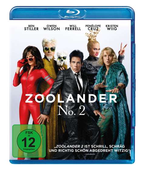 Zoolander No. 2 (Blu-ray), Blu-ray Disc