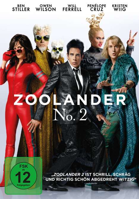 Zoolander No. 2, DVD